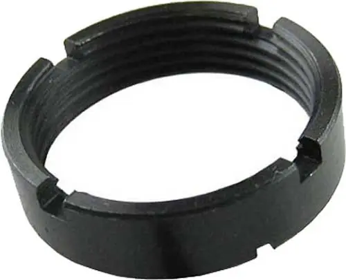 AR-15 Steel Black Mil-Spec Castle Nut