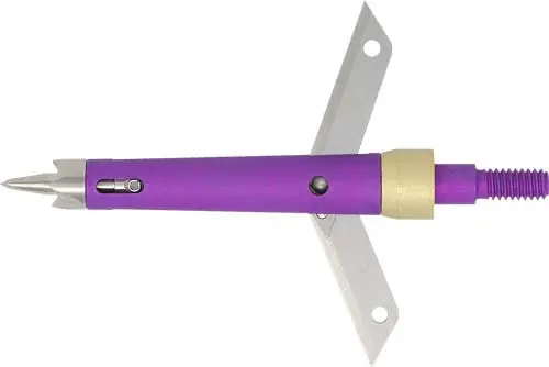 125GR 2-Blade 1.75" Cut Thorn Broadheads HPX Crossbow 3-Pack