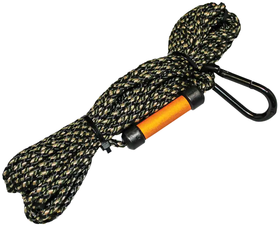 HME TMHR Maxx Black Carabiner Hoist Rope - 25' Length