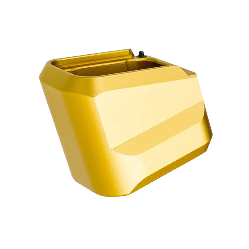 Gold Aluminum Magazine Extension for H&K VP9/VP40/VP30 - 5rd Capacity by Tyrant CNC
