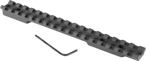 20MOA Silver EGW Picatinny Rail Scope Base for Remington 700 Short Action