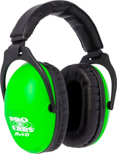 Neon Green Pro Ears Revo Passive Ear Muff