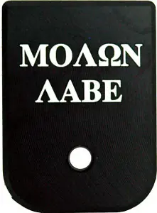 CRUXORD Magazine Base Plate: MOLON LABE Design for Most Glocks