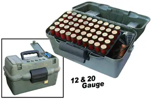 MTM Deluxe Shotshell Case - 100 Rounds, 12/20 Gauge Field Box