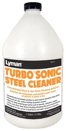 Turbo Sonic Gun Parts Cleaning Concentrate - 1 Gallon Lyman