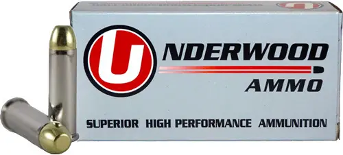 Underwood .38 Special +P 125gr FMJ Ammo - 20 Rounds per Box, 10 Boxes per Case