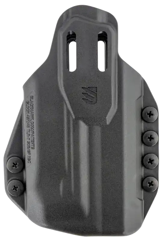 Blackhawk Stache IWB Holster for Glock 43X/48 with SureFire XSC - Ambidextrous, Size 76, Black