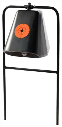 .22 Caliber Cow Bell Spinner Steel Reactive Target
