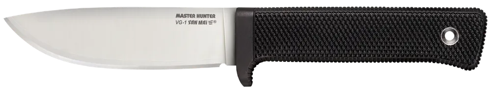 Cold Steel Master Hunter 4.5" Fixed Blade Knife with Black Kray-Ex Handle