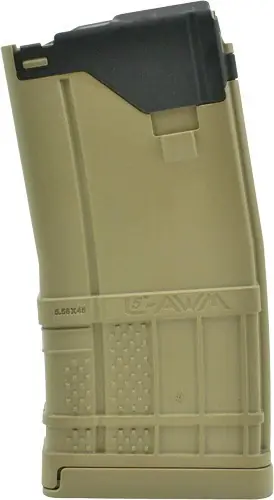 5.56x45 20-Round Opaque FDE Lancer L5AWM AR-15 Magazine