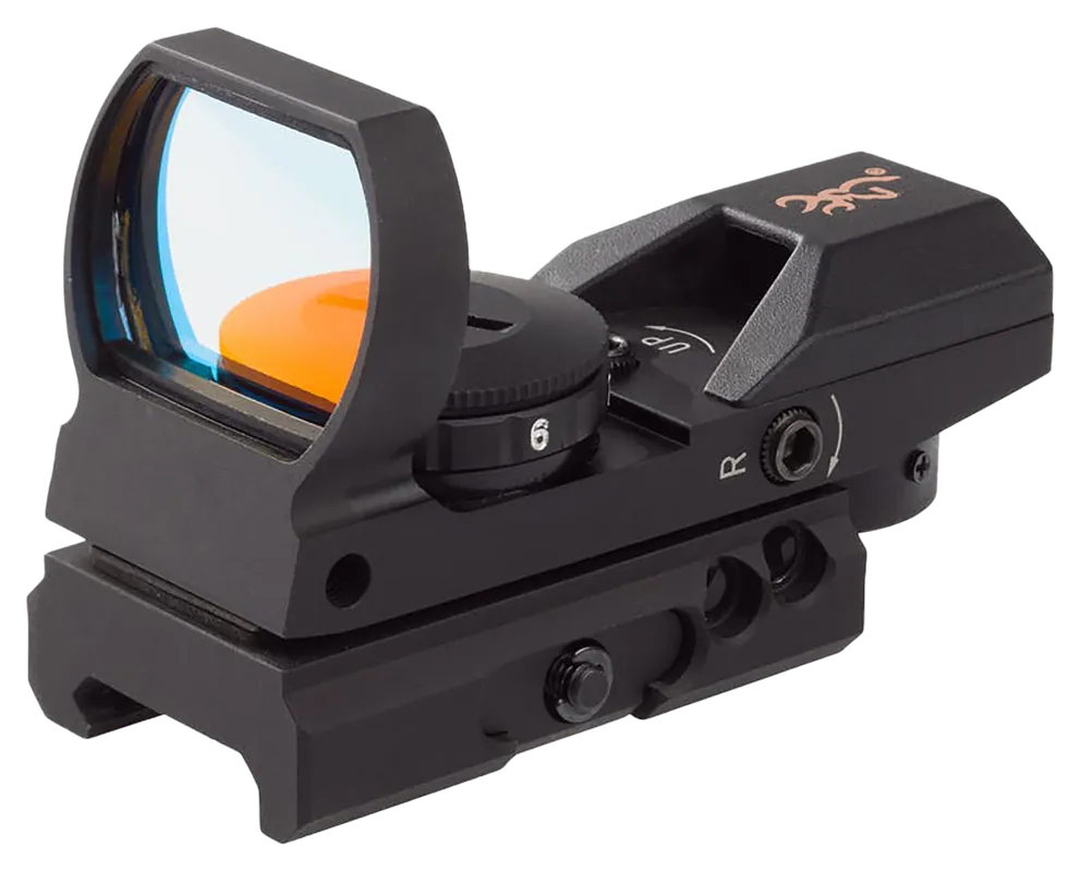 Browning Buck Mark Reflex Sight 1x 3 MOA Red Dot for Rimfire Pistol/Rifle - Black Anodized