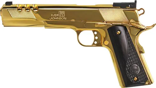 24K Gold Black Woodiver Johnson Eagle XL Ported 10MM 6"