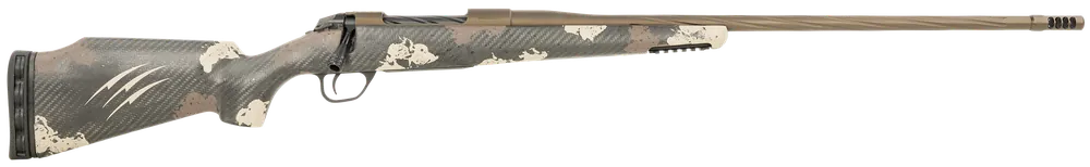 Fierce Firearms FRG7PRC24MM Twisted Rage 7mm Rem Rifle with Midnight Bronze Cerakote and Trophy Camo Carbon Fiber Stock