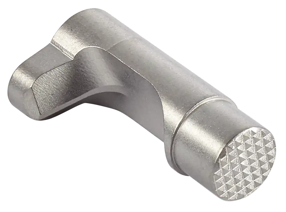 Wilson Combat Tactical 1911 Silver Steel Magazine Release 31TSBP