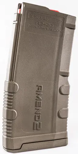 20-Round Polymer AR-15 Magazine 5.56x45 ODG Amend2
