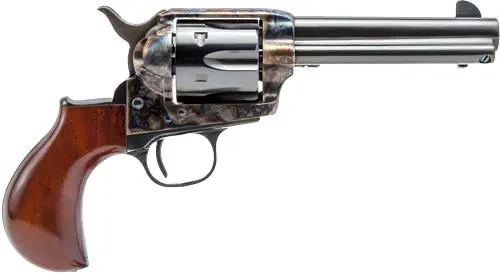 Cimarron Thunderer 4.75" .38 Special/.357 Blued Walnut Bird's Head Revolver