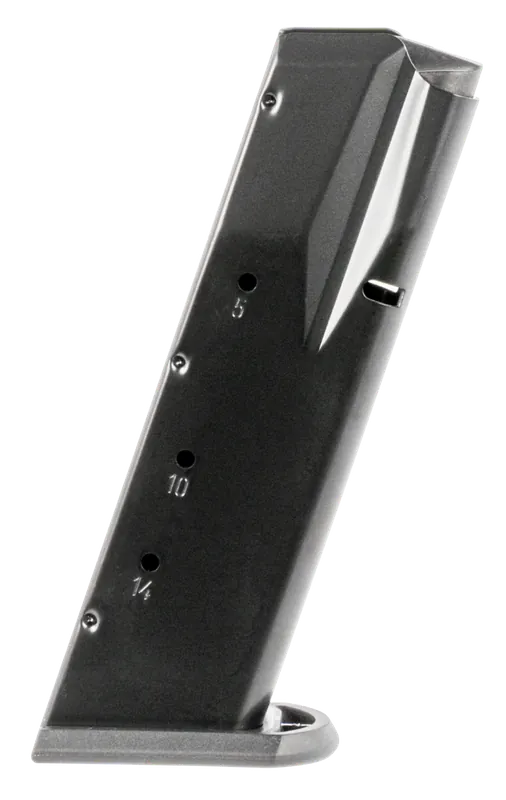Mec-Gar 14rd 40 S&W Magazine for Tanfoglio Witness Large Frame - Blued Anti-Friction Coated Carbon Steel