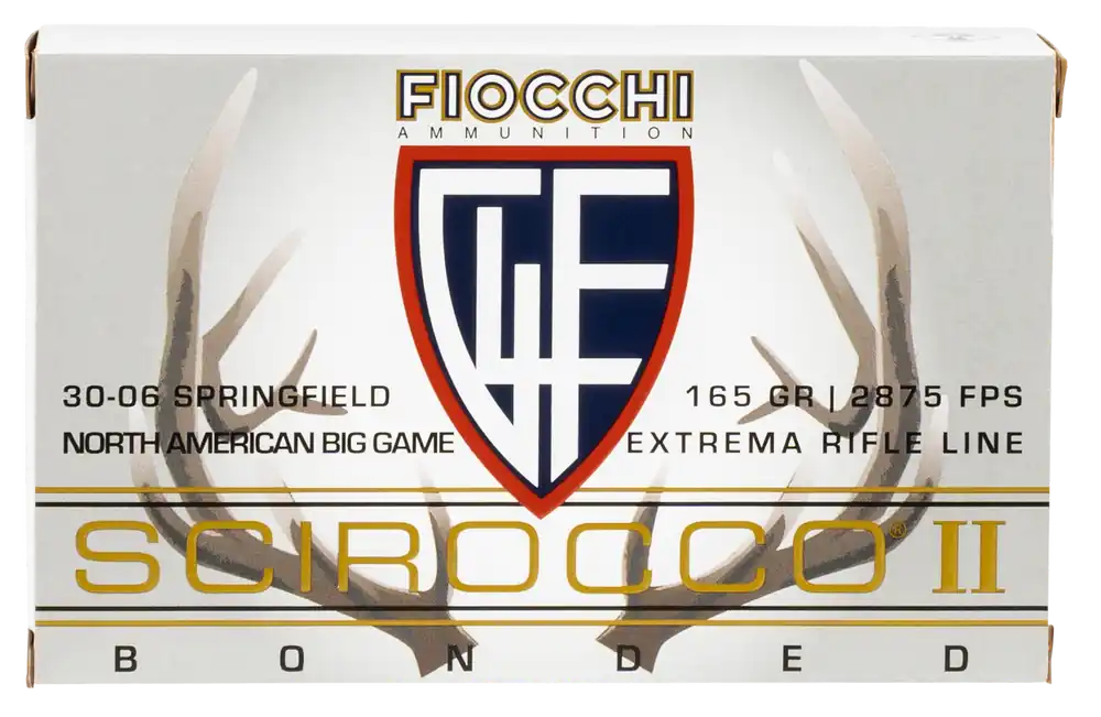 Fiocchi Extrema 30-06 Springfield 165gr Swift Scirocco II Bonded Ammunition - 20 Rounds per Box
