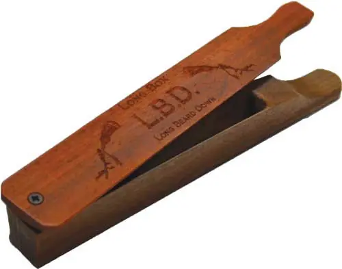 Padauk/Walnut Long Box Call by Pittman Game Calls