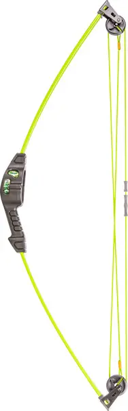 Youth Compound Bow: Bear Archery Spark Ambi Green for Ages 5-10
