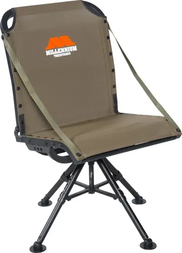 360 Swivel Millennium Ground Blind Chair with Adjustable 4 Legs
