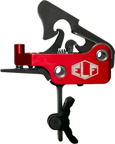 Curved Adjustable 2.75-7 lbs Black Elftmann Trigger for Apex AR-15