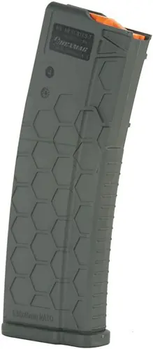15-Round Gray Polymer Hexmag Magazine for AR-15 5.56x45 Series 2