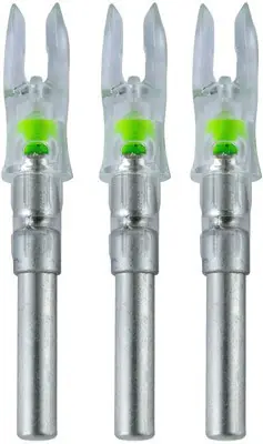 S-Series Green 3-Pack Nockturnal Lighted Nock