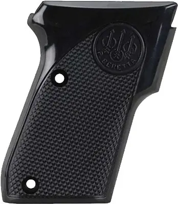 Black Plastic Beretta Grips for Tomcat Model 3032
