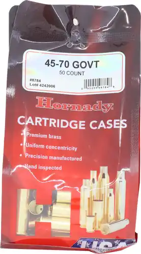 Hornady Unprimed Cases 45-70 Govt 50 Pack 5pk/Case