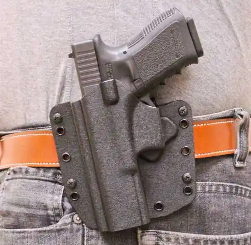 DeSantis SL Raptor Holster Black for SIG P365 - IWB/OWB Left Handed Kydex