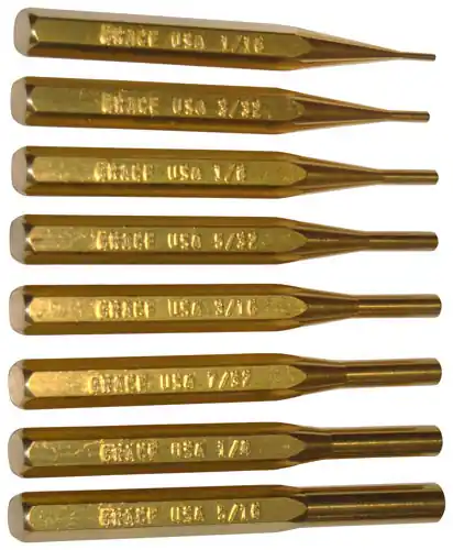 BrassGrace USA 8-Piece Punch Set