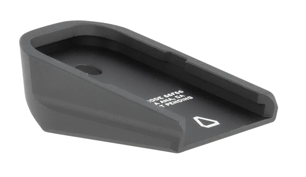 Strike Industries Glock Base Plate (Excludes Models 20/21/26/27/33/39) - Black Aluminum