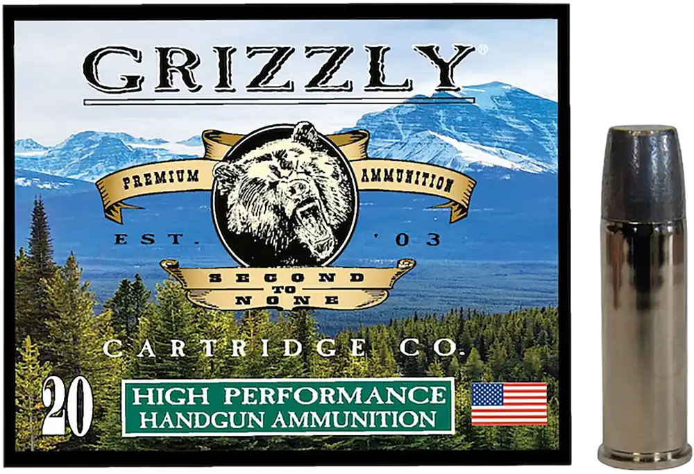 Grizzly Ammo 44Mag 320gr WLNGC - 20/Box