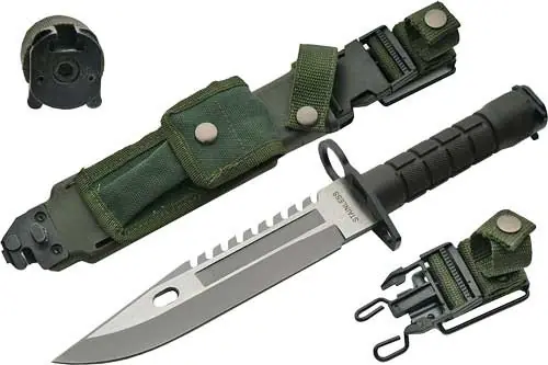 Rite Edge 7.75" M-9 Commando Knife with Sheath