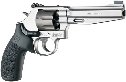 S&W K/L Frame Round Butt Black Hogue Laser Grip