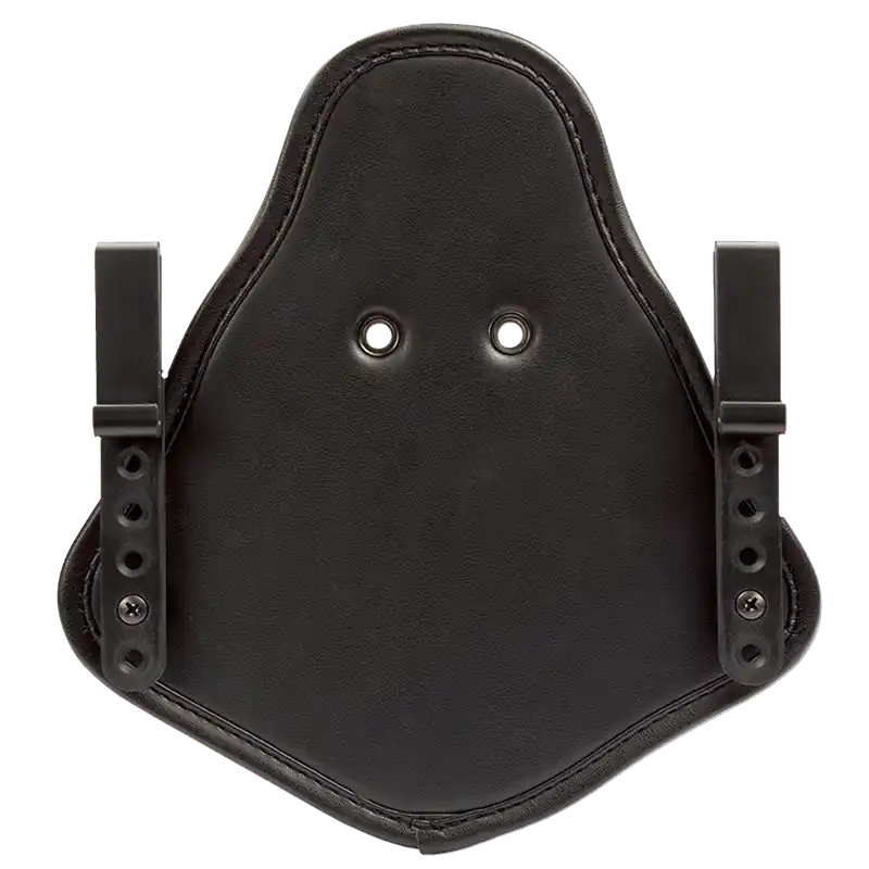 Uncle Mike's 51121 IWB Adapter with Ambidextrous Belt Clip - Black Suede-Like Finish