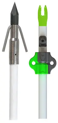 NOCK & BOTTLE SLIDE 1EAMUZZY FISH ARROW WITH CARP POINT
