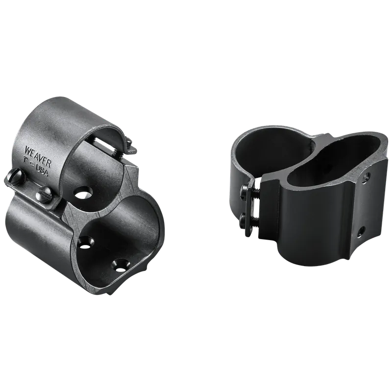 Weaver See-Thru Scope Mount/Ring Combo for Remington 760/742 - Matte Black 1"