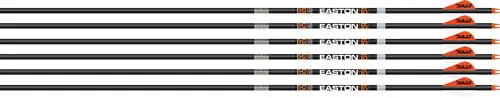 Easton 6.5mm Match Grade Arrows with 3" AAE Hybrid Vanes - 6 Pack
