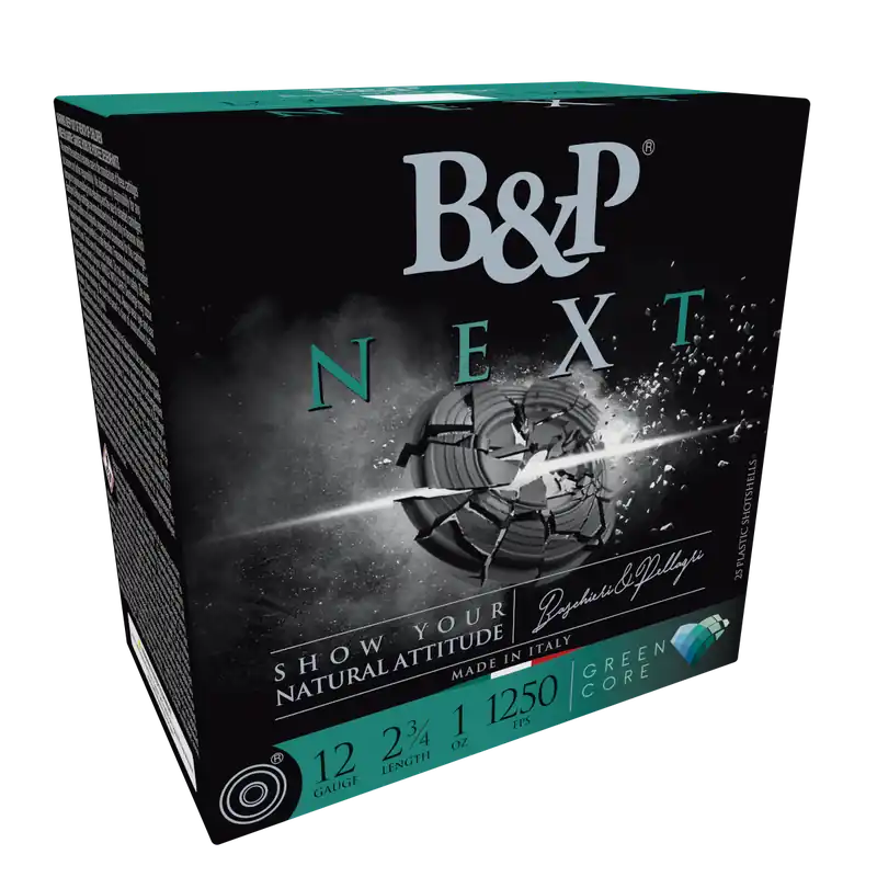 B&P 12 Gauge 2.75" 1oz 8 Shot Ammunition - 25 Box/10 Case