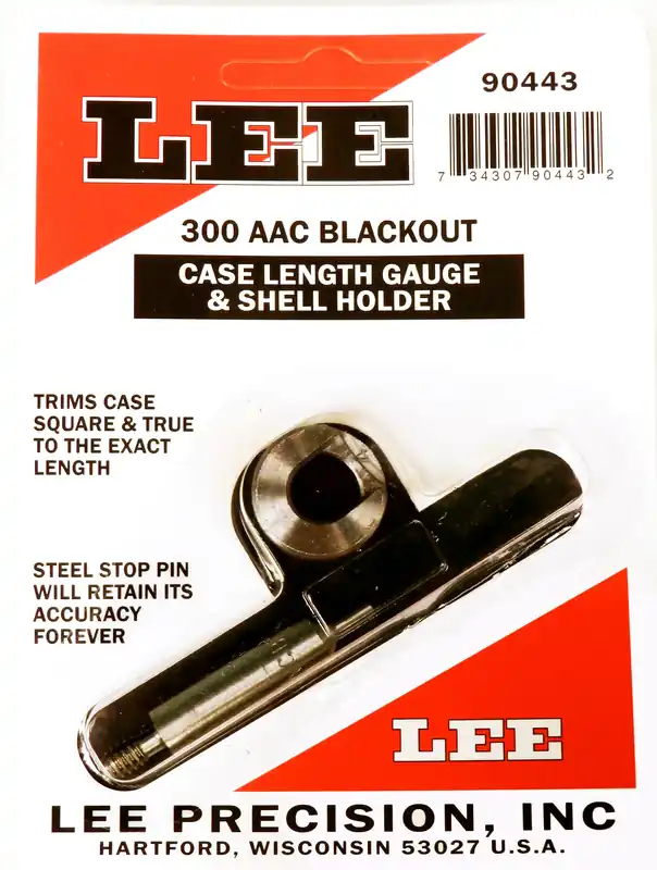 Lee Precision 90443 Case Length Gauge for 300 AAC Blackout Ammunition