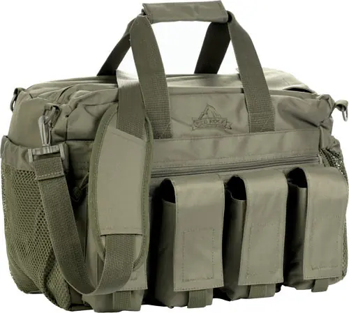 Deluxe Range Bag with Fold-Out Gun Mat - OD Green