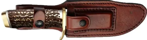 Uncle Henry Next Gen Staglon 5.5" Blade Knife with Leather Sheath