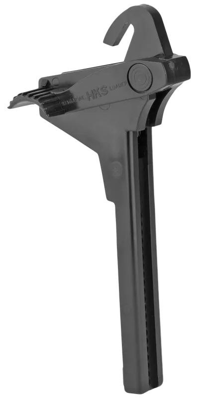 HKS 943 Adjustable Single Stack Mag Loader for 380 ACP Pistols - Black Plastic Finish