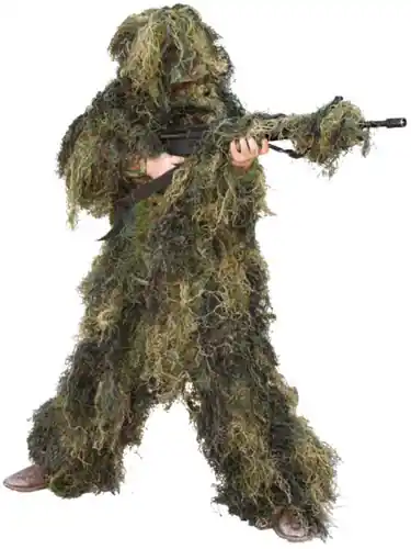 Woodland Youth Medium Red Rock 5-Piece Ghillie Suit