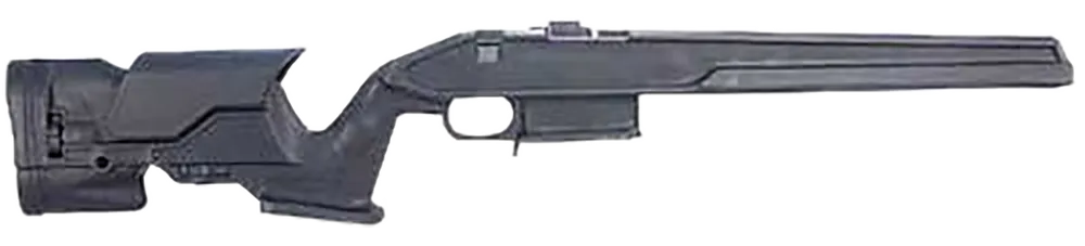 Archangel AA700A Precision Stock for Remington 700 Short Action - Black Synthetic with Adjustable Cheek Riser
