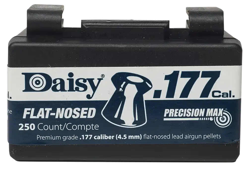 Daisy PrecisionMax .177 Caliber Lead Flat Nose Pellets - 250 Count Box