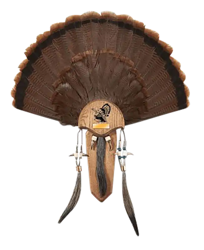 Hunters Specialties Three Beard Mounting Plaque with Hardware