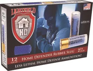 Lightfield 12GA 2.75" Rubber Slug 5rd 10bx/cs